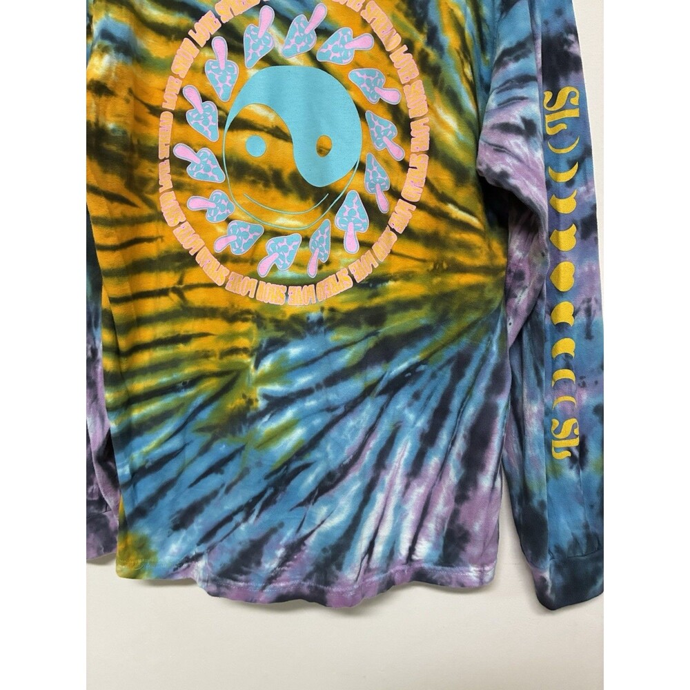 Griz Limited Edition XL Longsleeve Show Love Spread Love Tie Dye Mushrooms - Picture 8 of 13